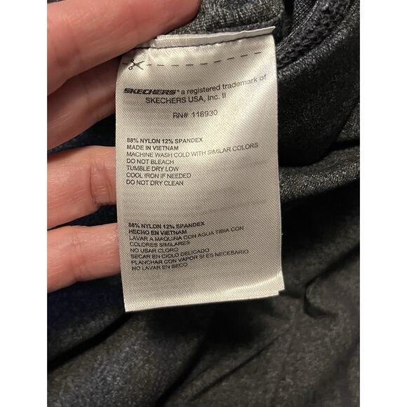 Skechers Go Walk Pant Straight Leg Women’s Size Medium Back Pocket Stretch Gray - Picture 6 of 10